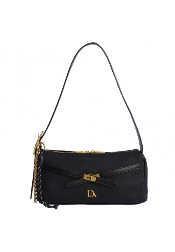 ORI7819001 BOLSO MANO NEGRO DON ALGODON
