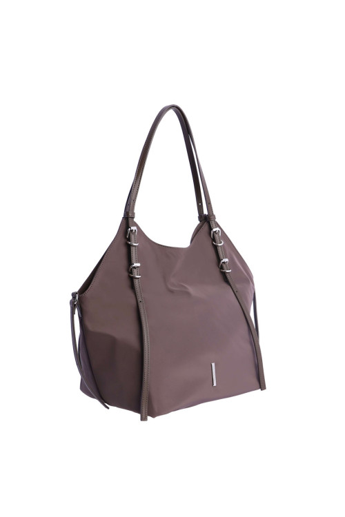 ORI7812050 BOLSO HOMBRO TAUPE DON ALGODON