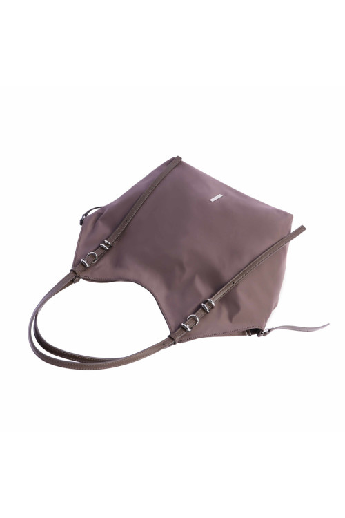 ORI7812050 BOLSO HOMBRO TAUPE DON ALGODON