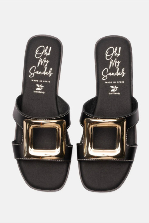 5565 NEGRO OH! MY SANDALS