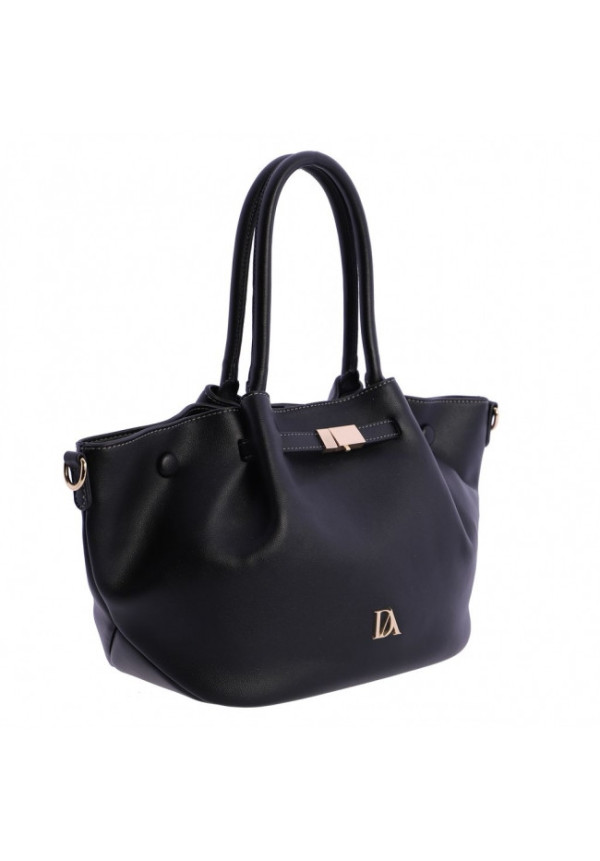 ORI7827001 BOLSO MANO NEGRO DON ALGODON