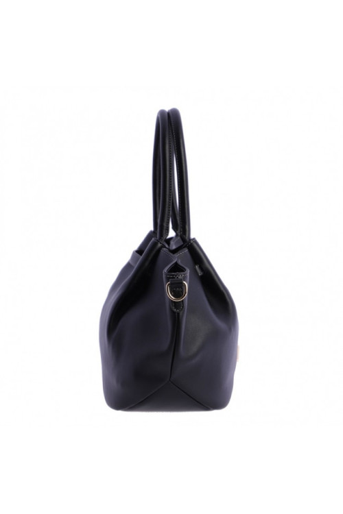 ORI7827001 BOLSO MANO NEGRO DON ALGODON