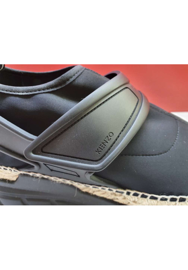 KENZO 5ES354 K-LASTIC ESPADRILLE NEGRO