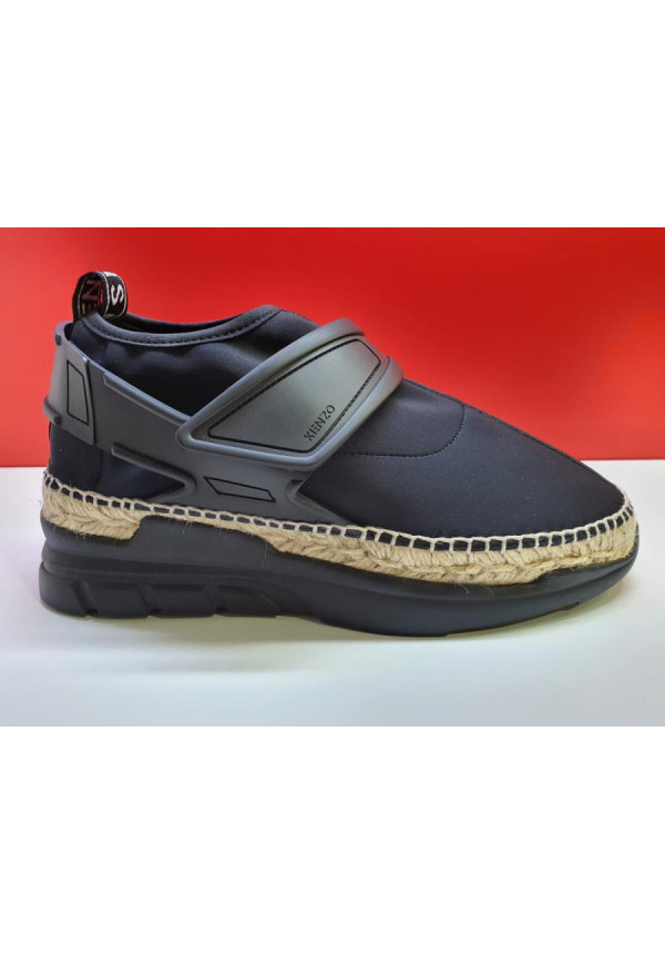 KENZO 5ES354 K-LASTIC ESPADRILLE NEGRO