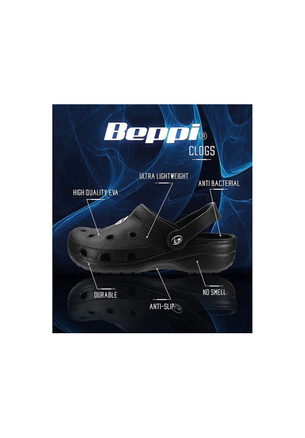 BEPPI 0480 ZUECO NEGRO 