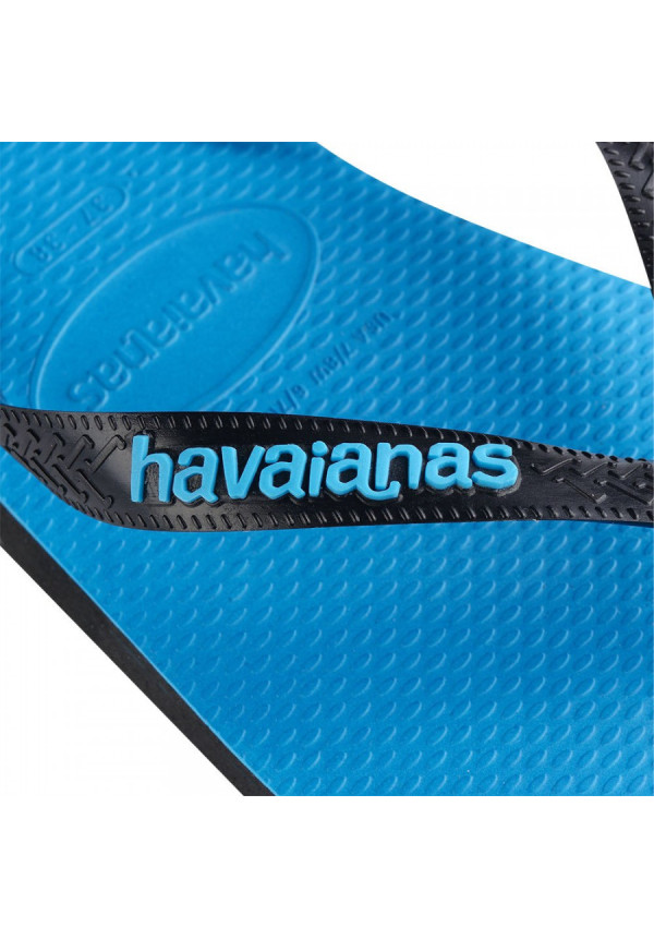 HAVAIANAS TOP LOGO POP UP BLACK