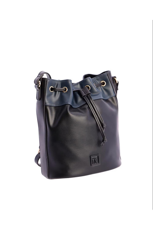 ORI7854001 BOLSO SACO NEGRO DON ALGODON 