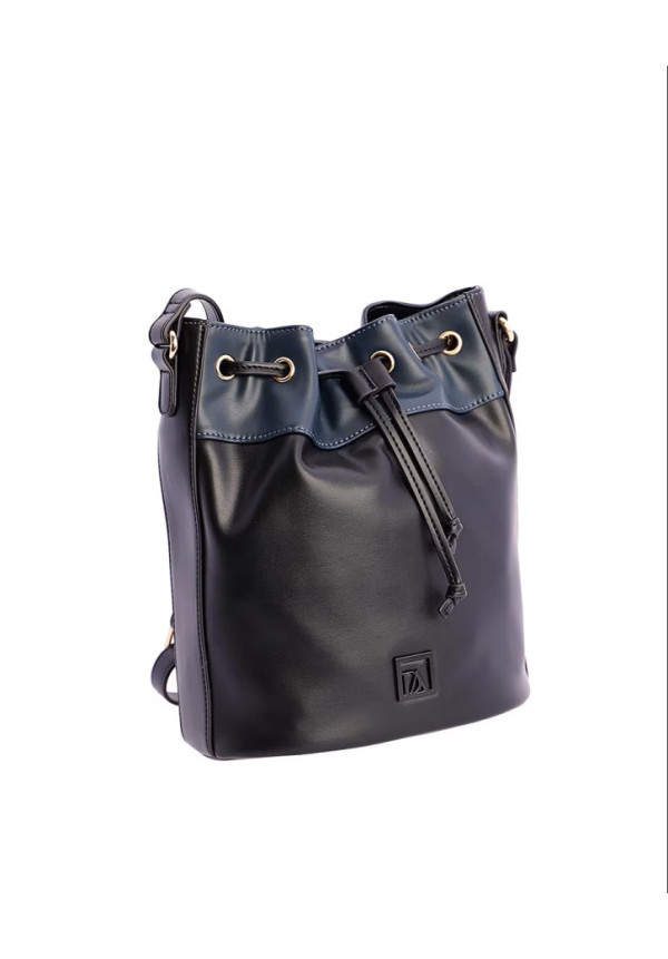 ORI7854001 BOLSO SACO NEGRO DON ALGODON 