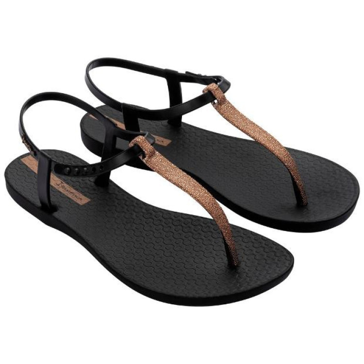 IPANEMA 83666 CLASS CLASSY SANDAL FE BC755 BLACK BRONZE