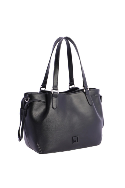 ORI7845001 BOLSO MANO NEGRO DON ALGODON