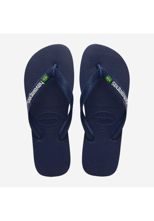 HAVAIANAS BRASIL LOGO FC NAVY BLUE