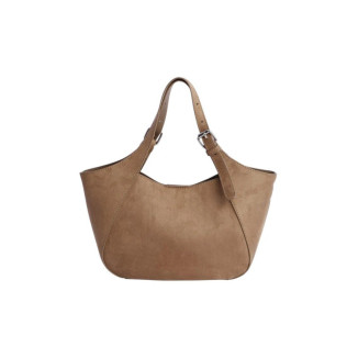 ORI7801051 BOLSO MANO MARRON DON ALGODON