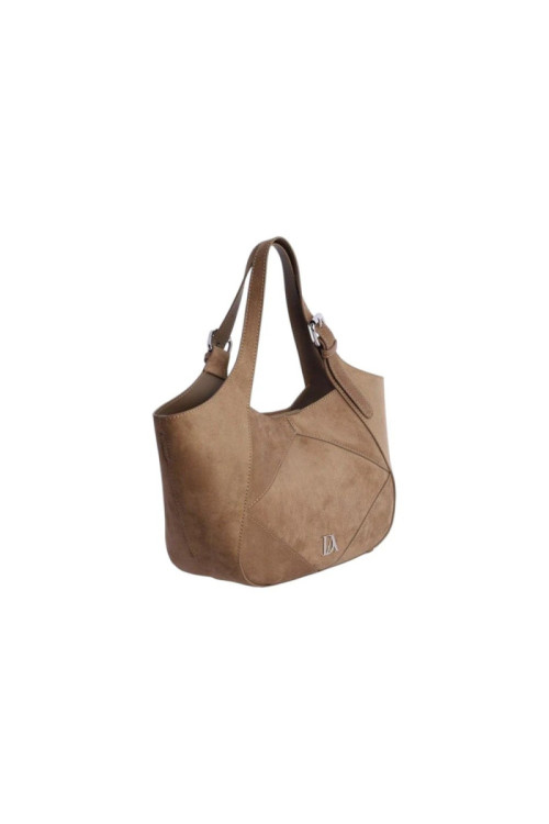 ORI7801051 BOLSO MANO MARRON DON ALGODON