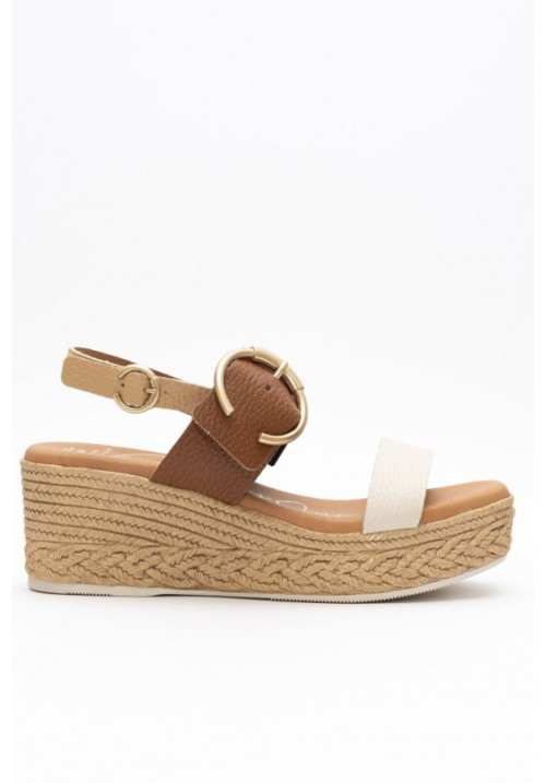 5455 OH! MY SANDALS DOYA CAMEL COMBI 