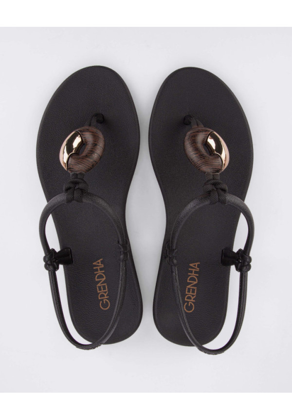 GRENDHA 83598 CACAU CELEBRE SAND AD AP823 BLACK 