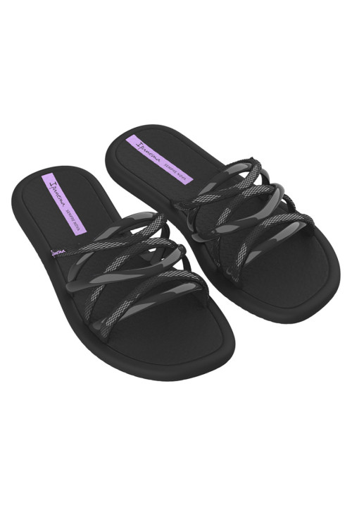 IPANEMA 83606 MEU SOL SLIDE FEM AW816 BLACK/LILAC 