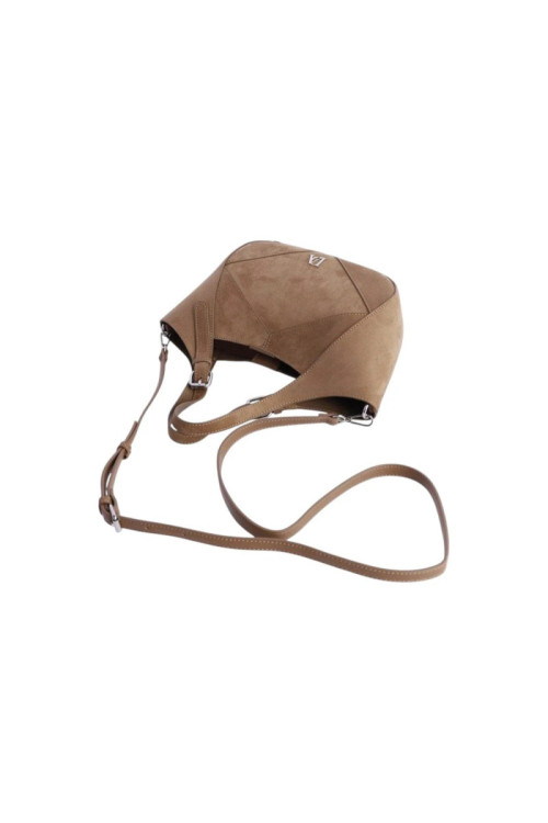 ORI7801051 BOLSO MANO MARRON DON ALGODON