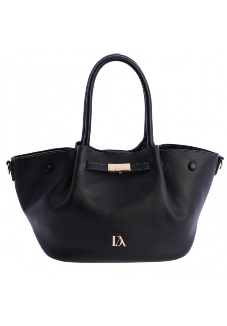 ORI7827001 BOLSO MANO NEGRO DON ALGODON