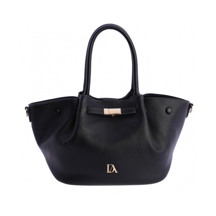 ORI7827001 BOLSO MANO NEGRO DON ALGODON