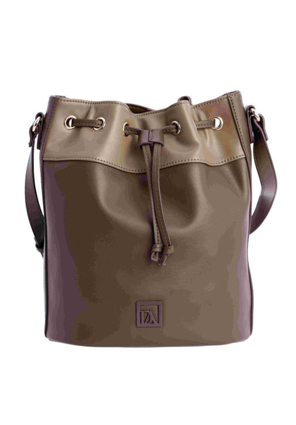 ORI7854051 BOLSO SACO MARRON DON ALGODON