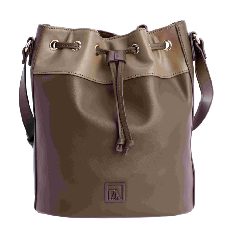 ORI7854051 BOLSO SACO MARRON DON ALGODON