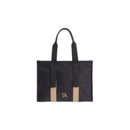 ORI7804001 SHOPPER NEGRO DON ALGODON 