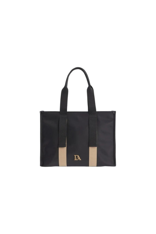 ORI7804001 SHOPPER NEGRO DON ALGODON 