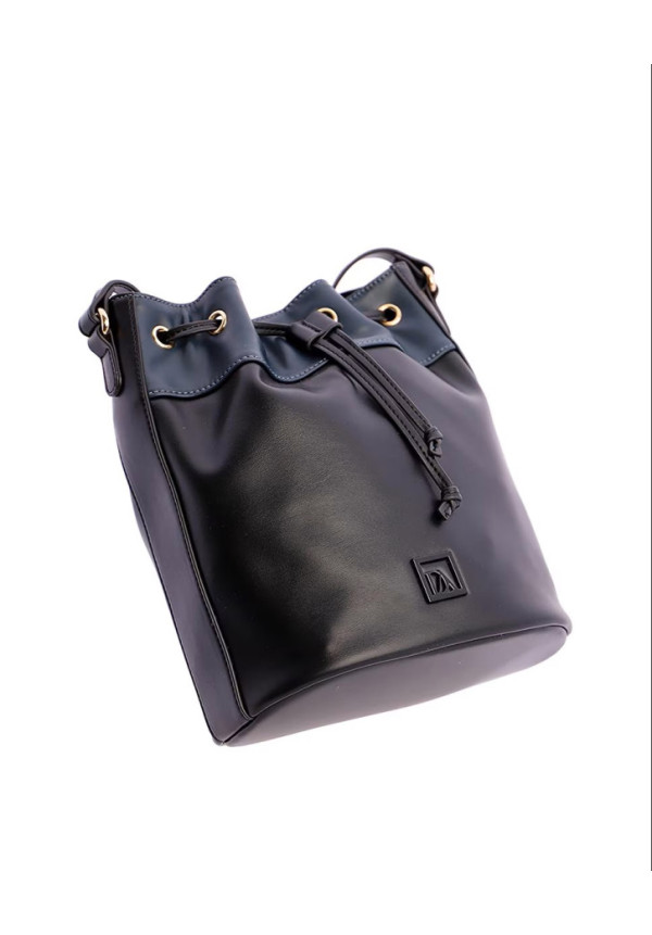 ORI7854001 BOLSO SACO NEGRO DON ALGODON 