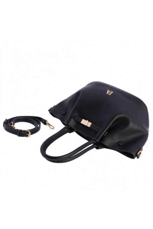 ORI7827001 BOLSO MANO NEGRO DON ALGODON