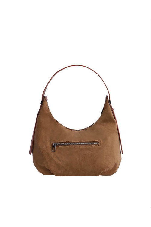 ORI7838012 BOLSO DE HOMBRO CAMEL DON ALGODON