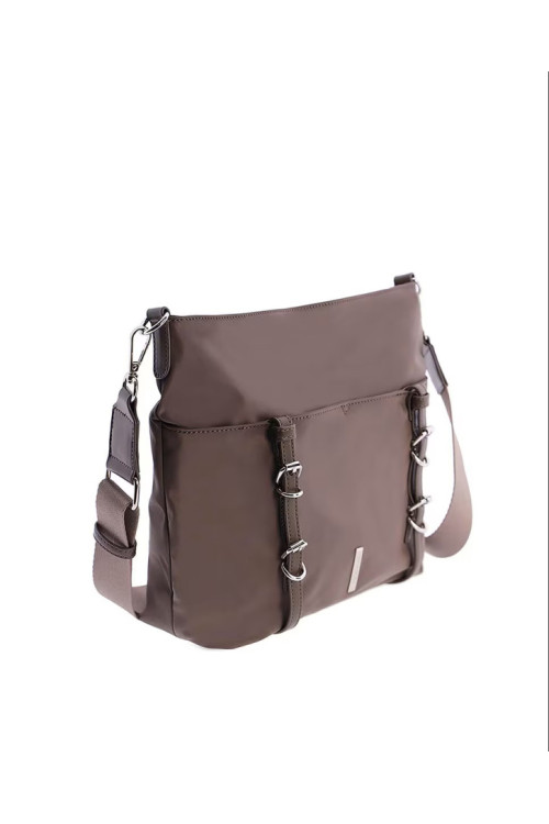 ORI7813050 BANDOLERA TAUPE DON ALGODON