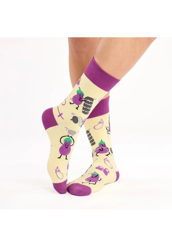 KYLIE CRAZY CALCETINES BERENJENA C244025