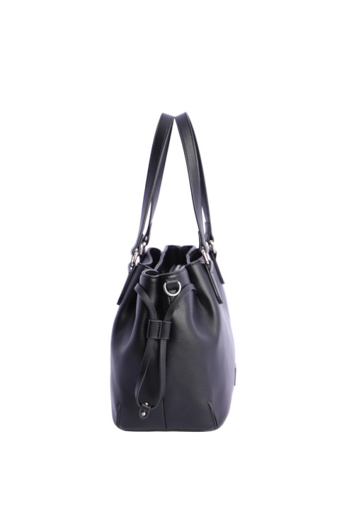 ORI7845001 BOLSO MANO NEGRO DON ALGODON