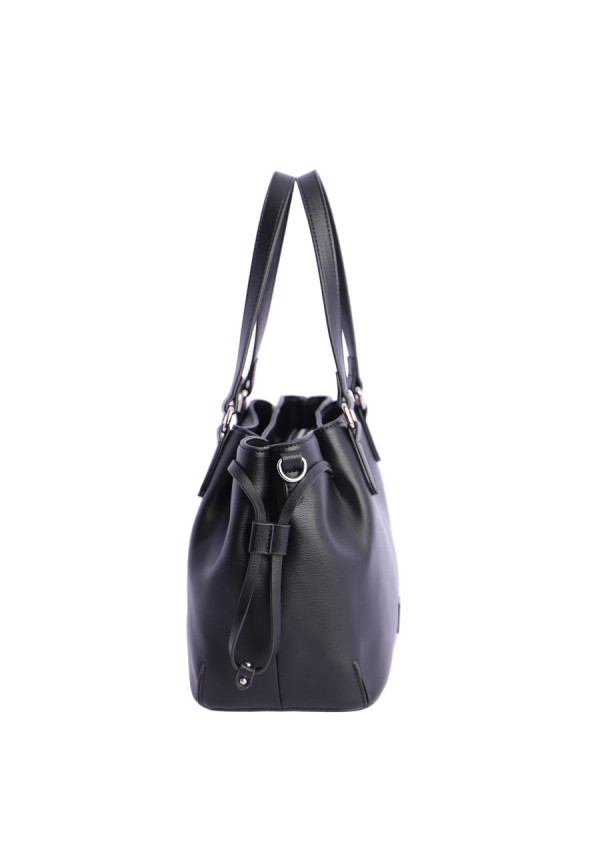 ORI7845001 BOLSO MANO NEGRO DON ALGODON