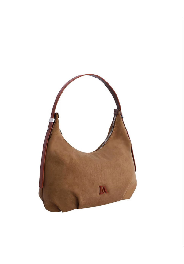 ORI7838012 BOLSO DE HOMBRO CAMEL DON ALGODON