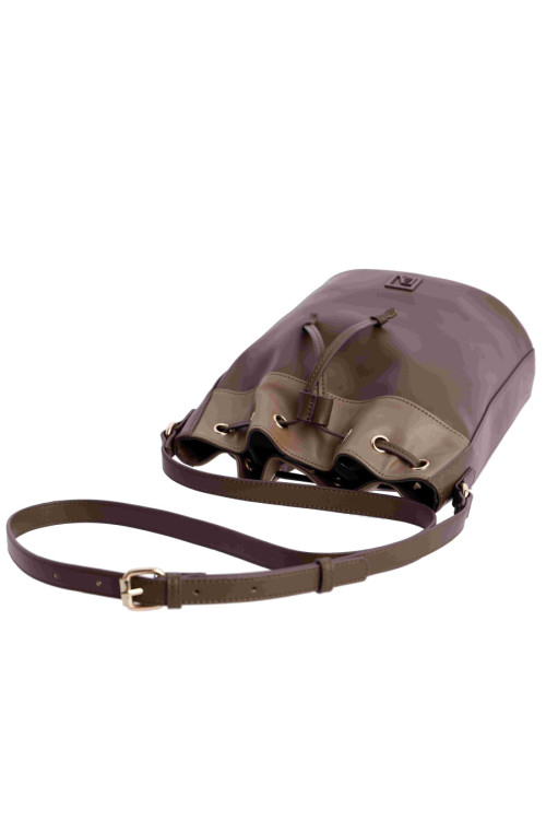 ORI7854051 BOLSO SACO MARRON DON ALGODON