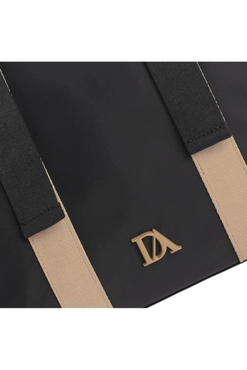 ORI7804001 SHOPPER NEGRO DON ALGODON 