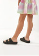 BREAK AND WALK 356001 SLIDES BLACK EVA