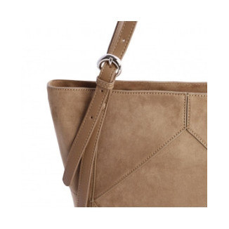 ORI7800051 SHOPPER MARRON DON ALGODON