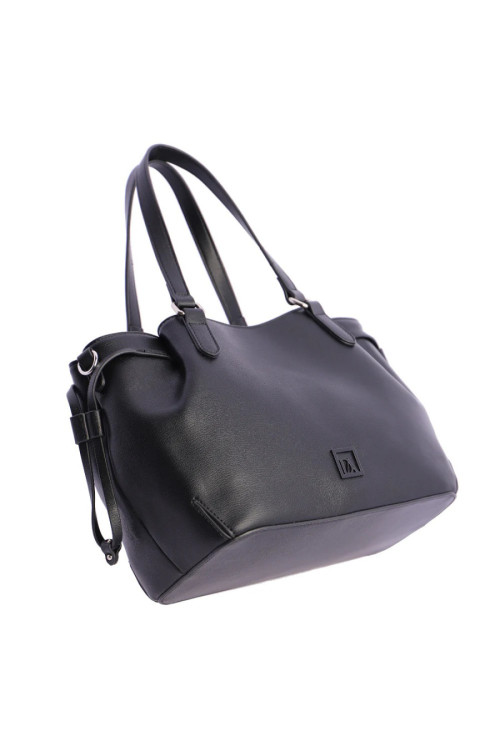 ORI7845001 BOLSO MANO NEGRO DON ALGODON