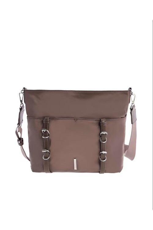 ORI7813050 BANDOLERA TAUPE DON ALGODON