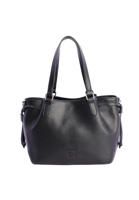 ORI7845001 BOLSO MANO NEGRO DON ALGODON