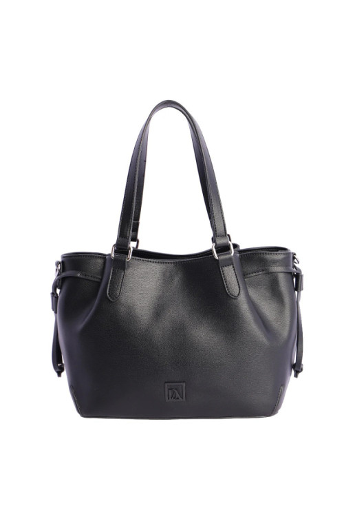 ORI7845001 BOLSO MANO NEGRO DON ALGODON