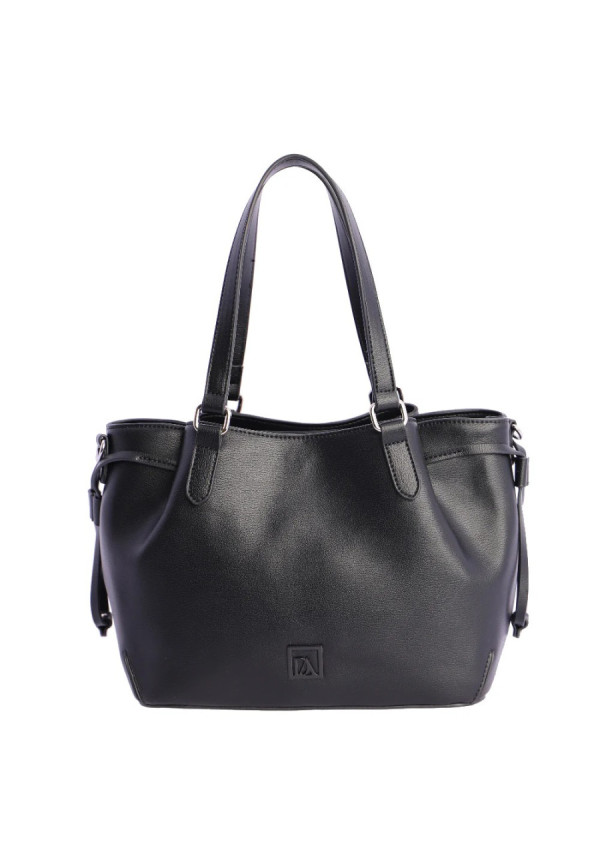 ORI7845001 BOLSO MANO NEGRO DON ALGODON