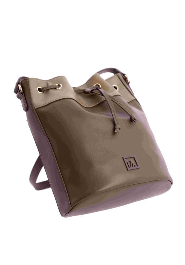 ORI7854051 BOLSO SACO MARRON DON ALGODON
