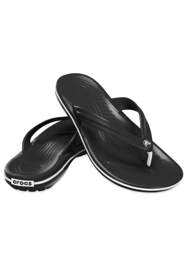 11033 CROCS CROCBAND FLIP BLACK 