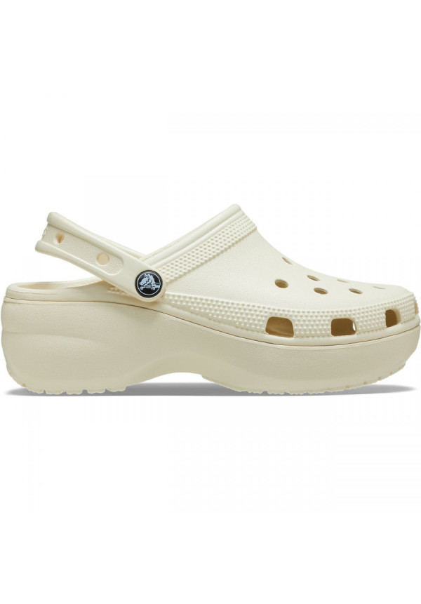 CROCS  206750 CLASSIC PLATFORM CLOG W BONE