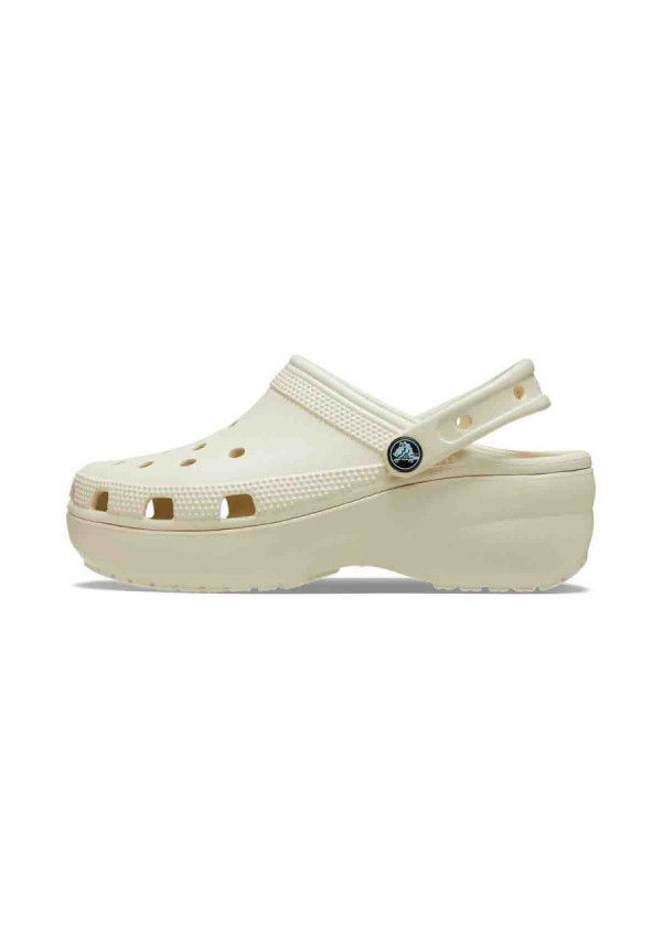 CROCS  206750 CLASSIC PLATFORM CLOG W BONE