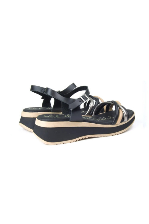 5664 NEGRO COMBI OH! MY SANDALS