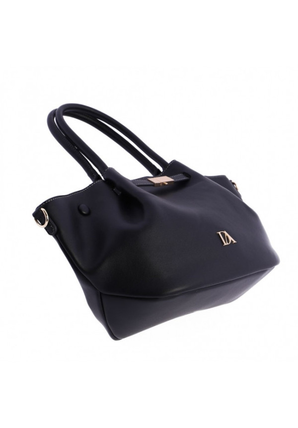 ORI7827001 BOLSO MANO NEGRO DON ALGODON
